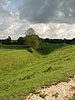Avebury - outer ditch and bank earthwork